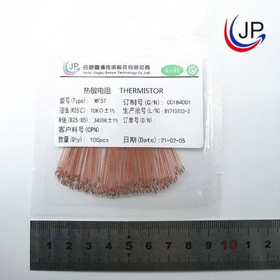 Glass Bead NTC Type Temperature Sensor For Home Appliance Automobile Industrial Device