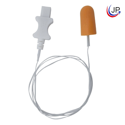 Disposable Orange Ear Canal Type 2.252k Thermistor Temperature Sensor