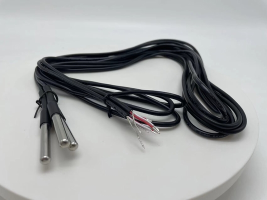 NTC Temperature Sensor Cylindrical Tube Temperature Probe High Accuracy