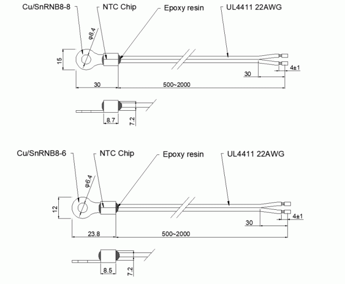 Ev Battery Temperature Sensor For Battery Covers And Power Distribution
