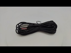 cylindrical temperature probe